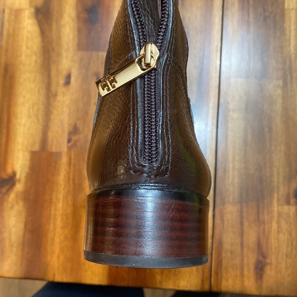 10.5 womens tory burch leather riding boots - Picture 13 of 16